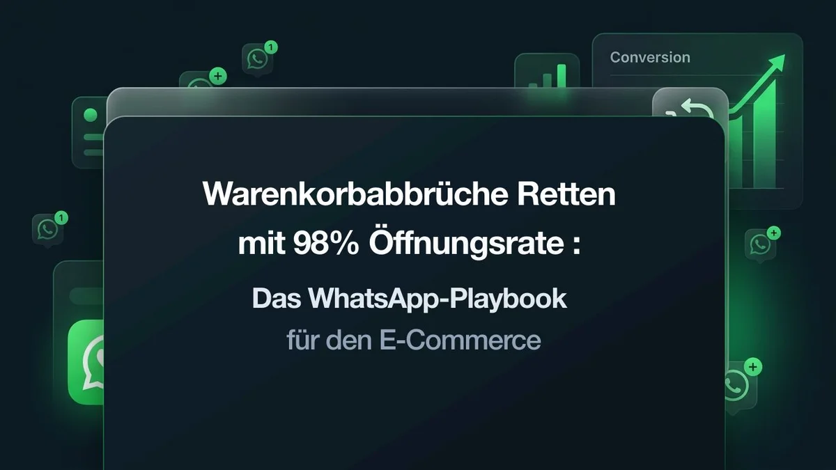 WhatsApp-Lead-Generierung für den E-Commerce: 7 Strategien zur Warenkorbrettung
