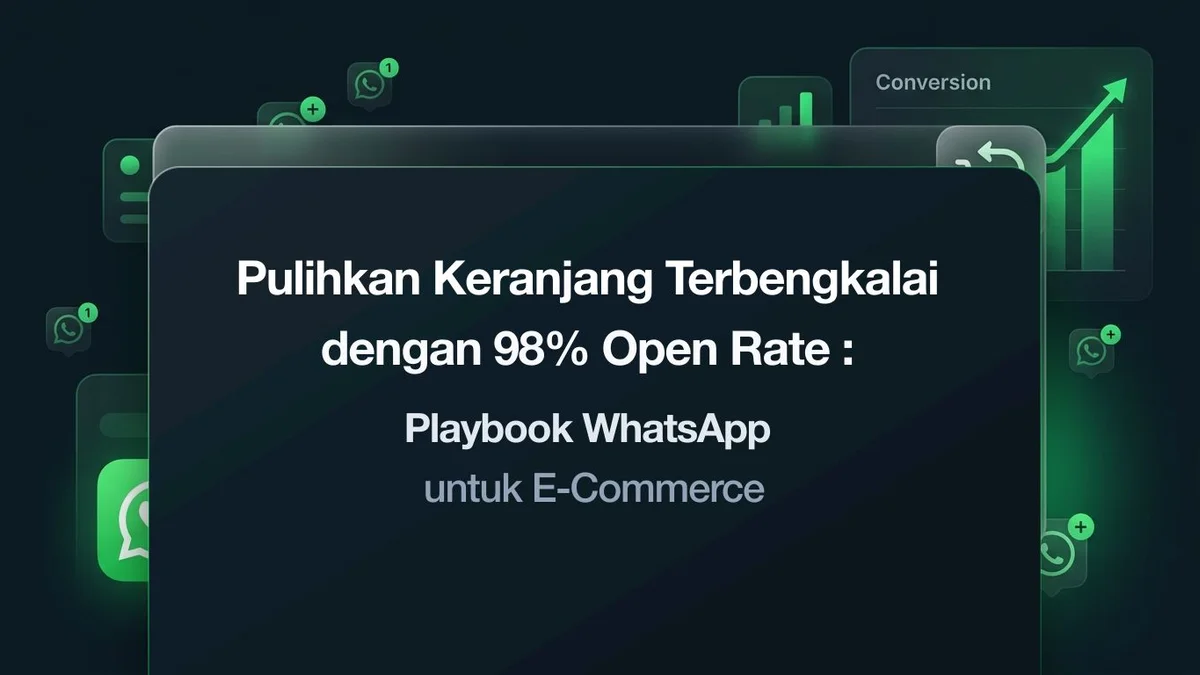 Strategi WhatsApp Lead Generation untuk E-Commerce: Pulihkan Keranjang Belanja