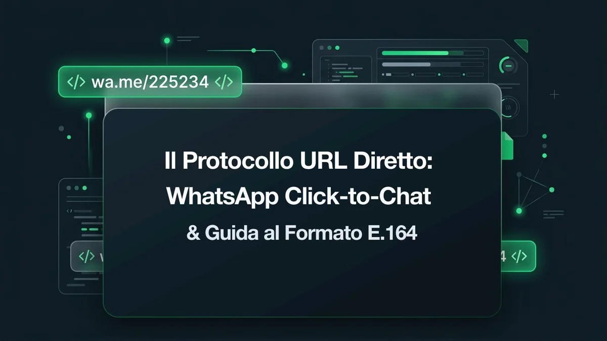 Guida Completa ai Link Click-to-Chat di WhatsApp e agli Schemi URL