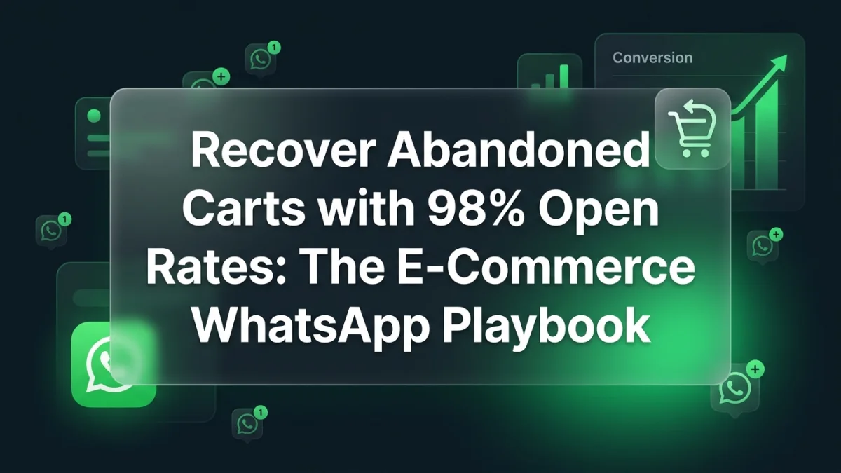 WhatsApp Lead Generation for E-commerce: 7 Strategies to Recover Abandoned Carts